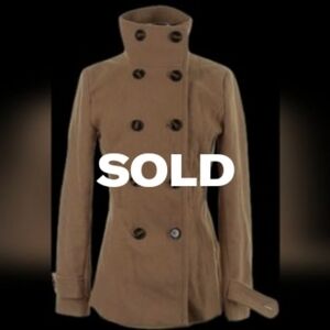Tan Peacoat – Classic & Cozy